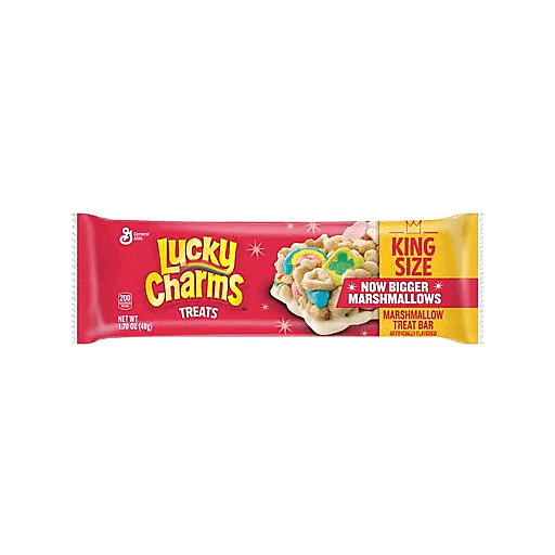 slide 1 of 1, Lucky Charms King Size Cereal Bar, 1.7 oz