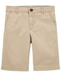 Carter's Kid Flat-Front Shorts Khaki 6