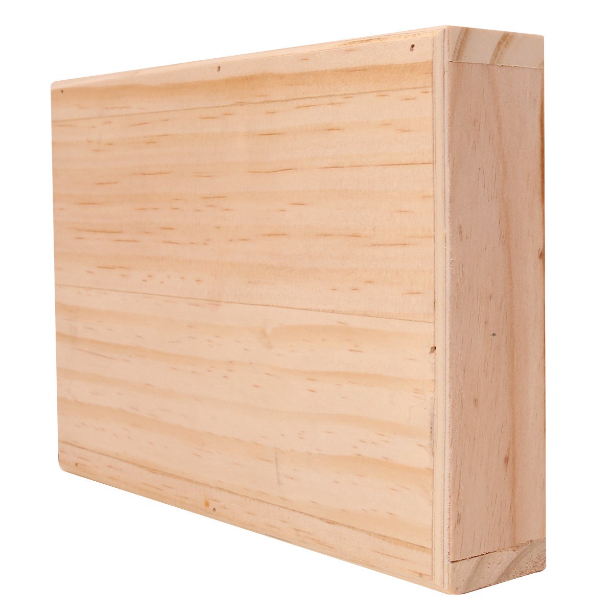 slide 3 of 4, Wood Plaque By Make Market, 9.05 in x 6.1 in x 1.57 in