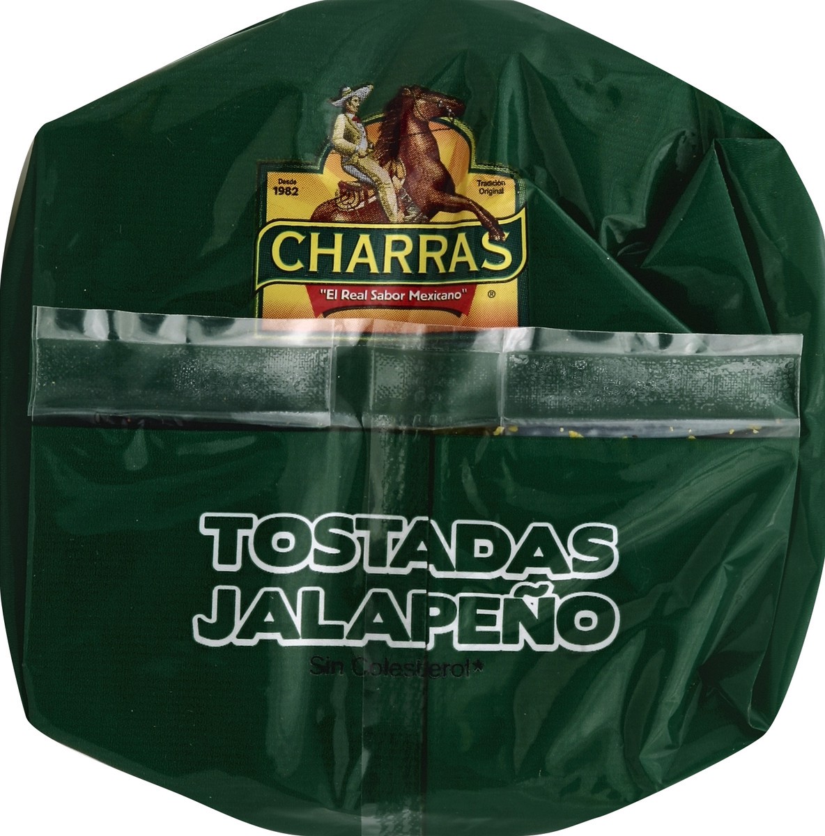 slide 4 of 5, Charras Sabor Jalapeno Tostadas, 12.3 oz