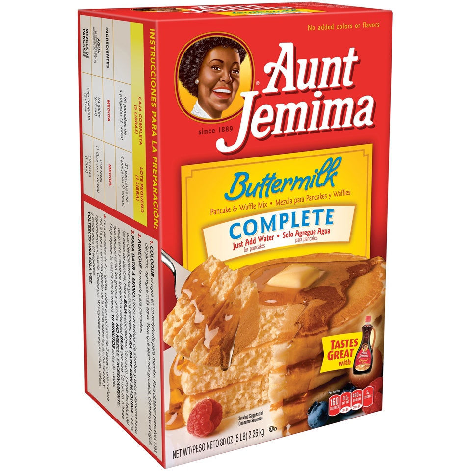 slide 1 of 4, Aunt Jemima Buttermilk Pancake Mix, 80 oz