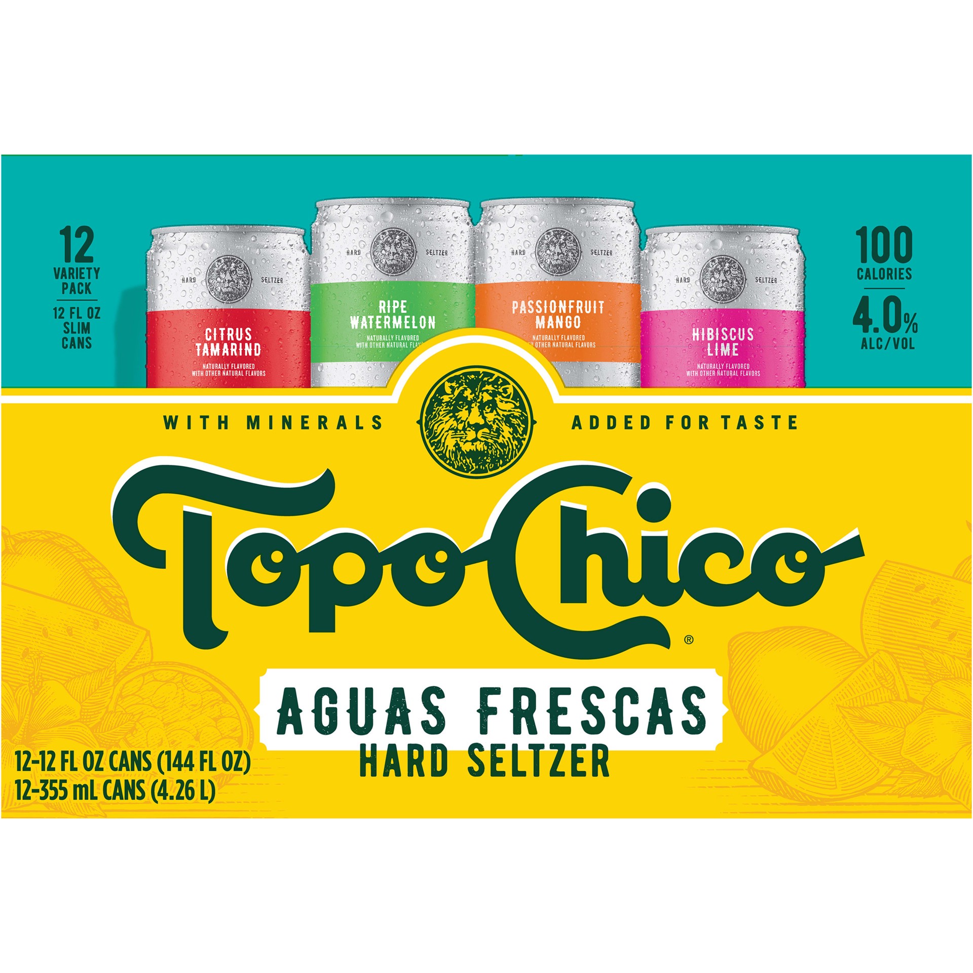 slide 3 of 5, Topo Chico Aguas Frescas, 144 fl oz