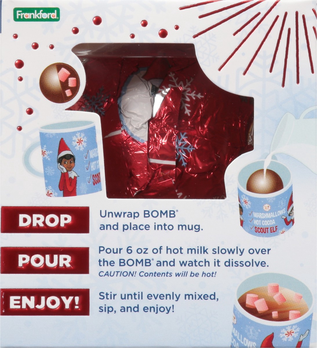 slide 10 of 13, The Elf on the Shelf Hot Chocolate Bomb - 1.23 oz, 1.23 oz