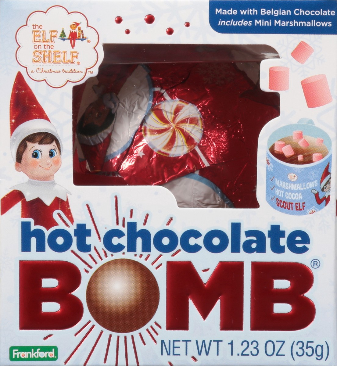 slide 12 of 13, The Elf on the Shelf Hot Chocolate Bomb - 1.23 oz, 1.23 oz
