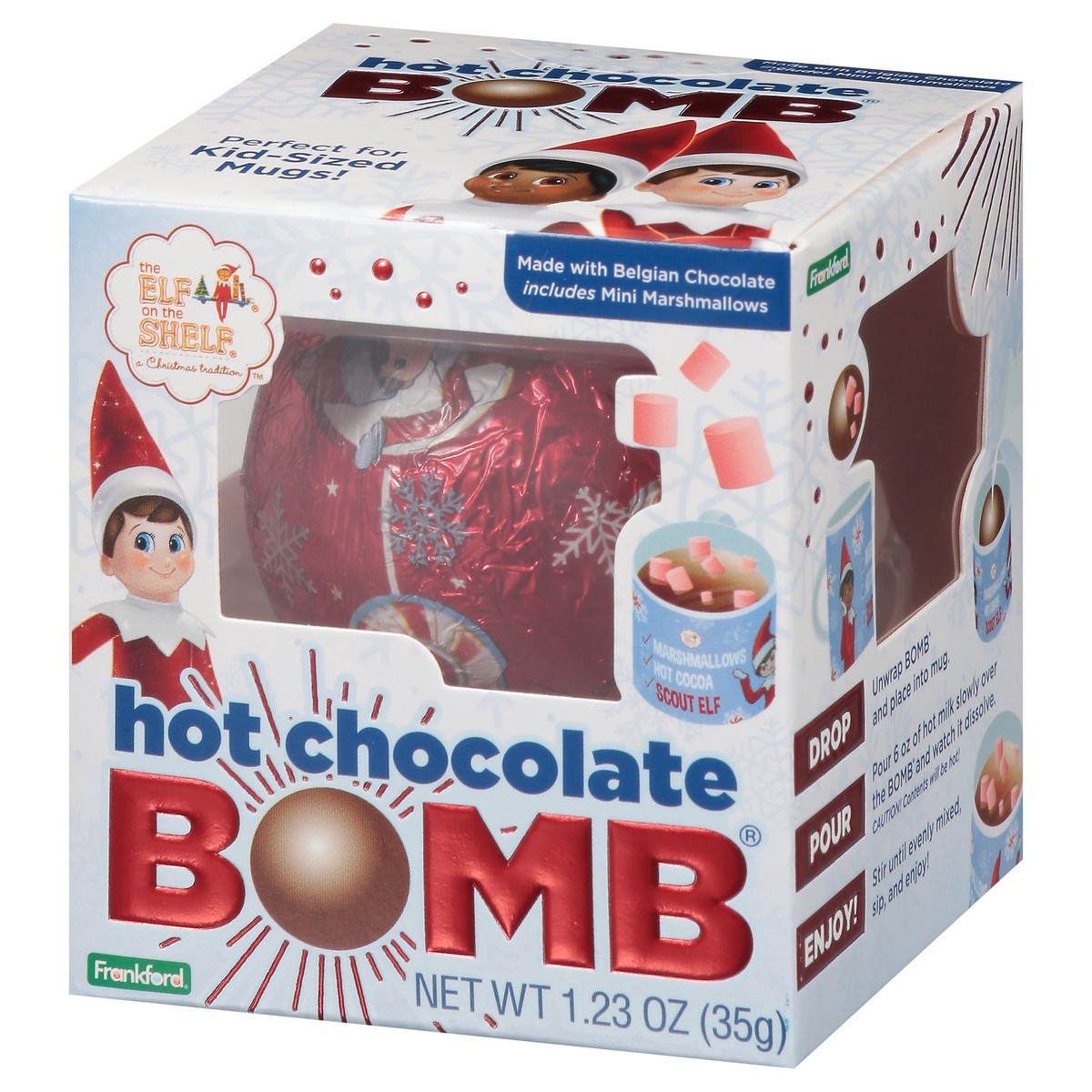slide 9 of 13, The Elf on the Shelf Hot Chocolate Bomb - 1.23 oz, 1.23 oz