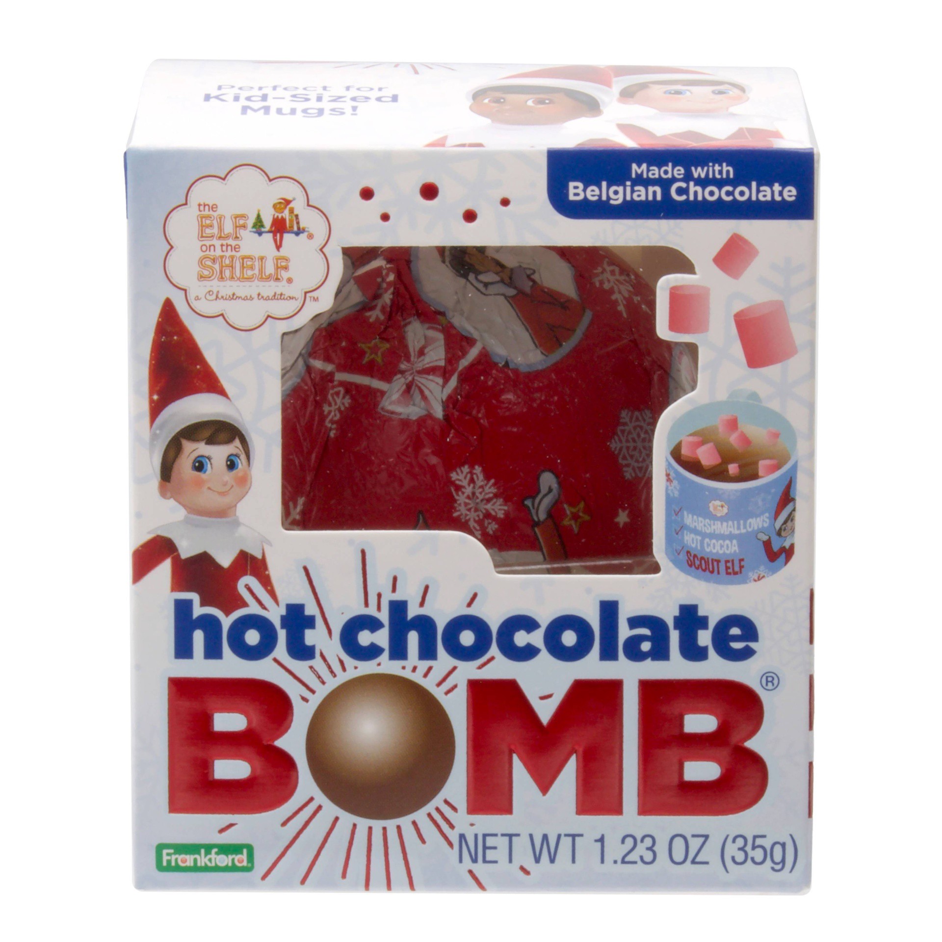 slide 1 of 13, The Elf on the Shelf Hot Chocolate Bomb - 1.23 oz, 1.23 oz