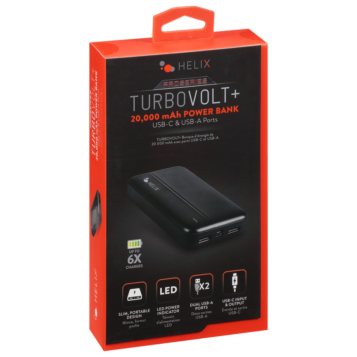slide 2 of 9, Helix Tubo Volt+ 20000 mAh Proseries Power Bank 1 ea, 1 ct