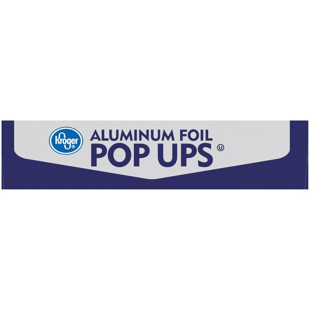 slide 2 of 5, Kroger Aluminum Foil Pop Ups Individual Sheets Box, 50 ct