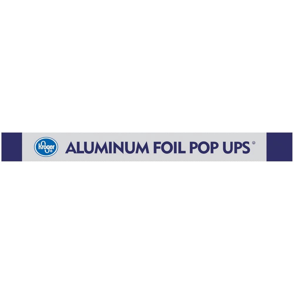 slide 5 of 5, Kroger Aluminum Foil Pop Ups Individual Sheets Box, 50 ct