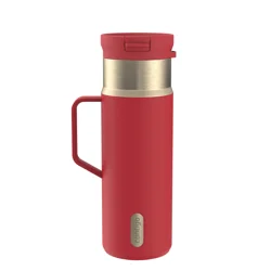 Contigo 20 Ounce Handled Snapseal Goji Berry Champagne