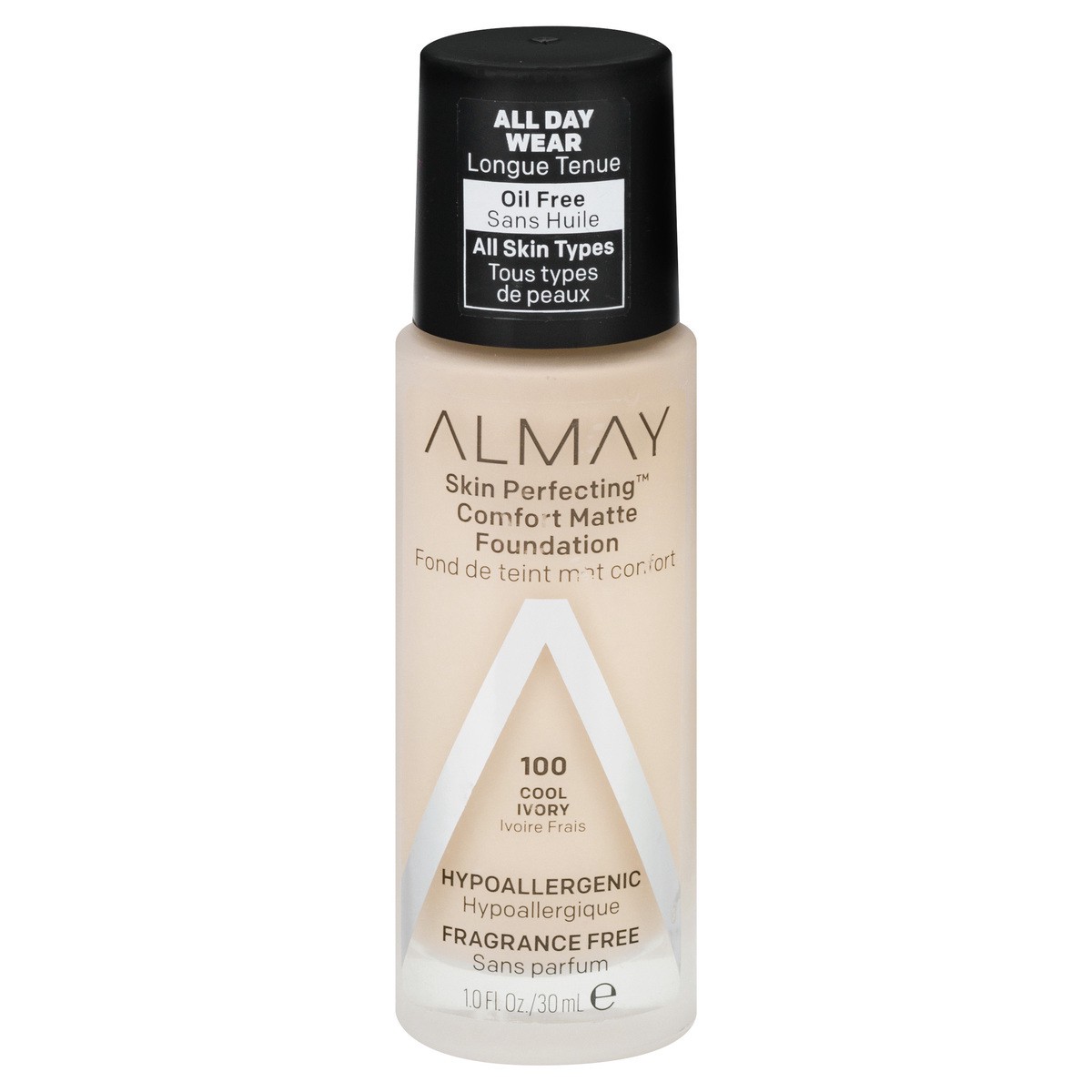 slide 4 of 12, Almay Skin Perfecting Cool Ivory 100 Comfort Matte Foundation 1 oz, 1 oz