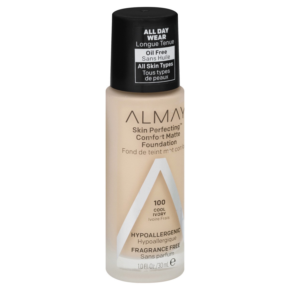 slide 6 of 12, Almay Skin Perfecting Cool Ivory 100 Comfort Matte Foundation 1 oz, 1 oz