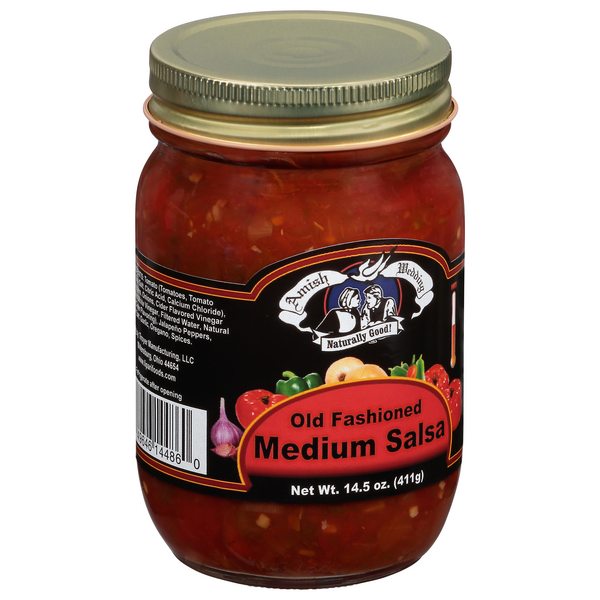 slide 1 of 1, Amish Wedding Salsa Medium Old Fashioned, 14.5 oz