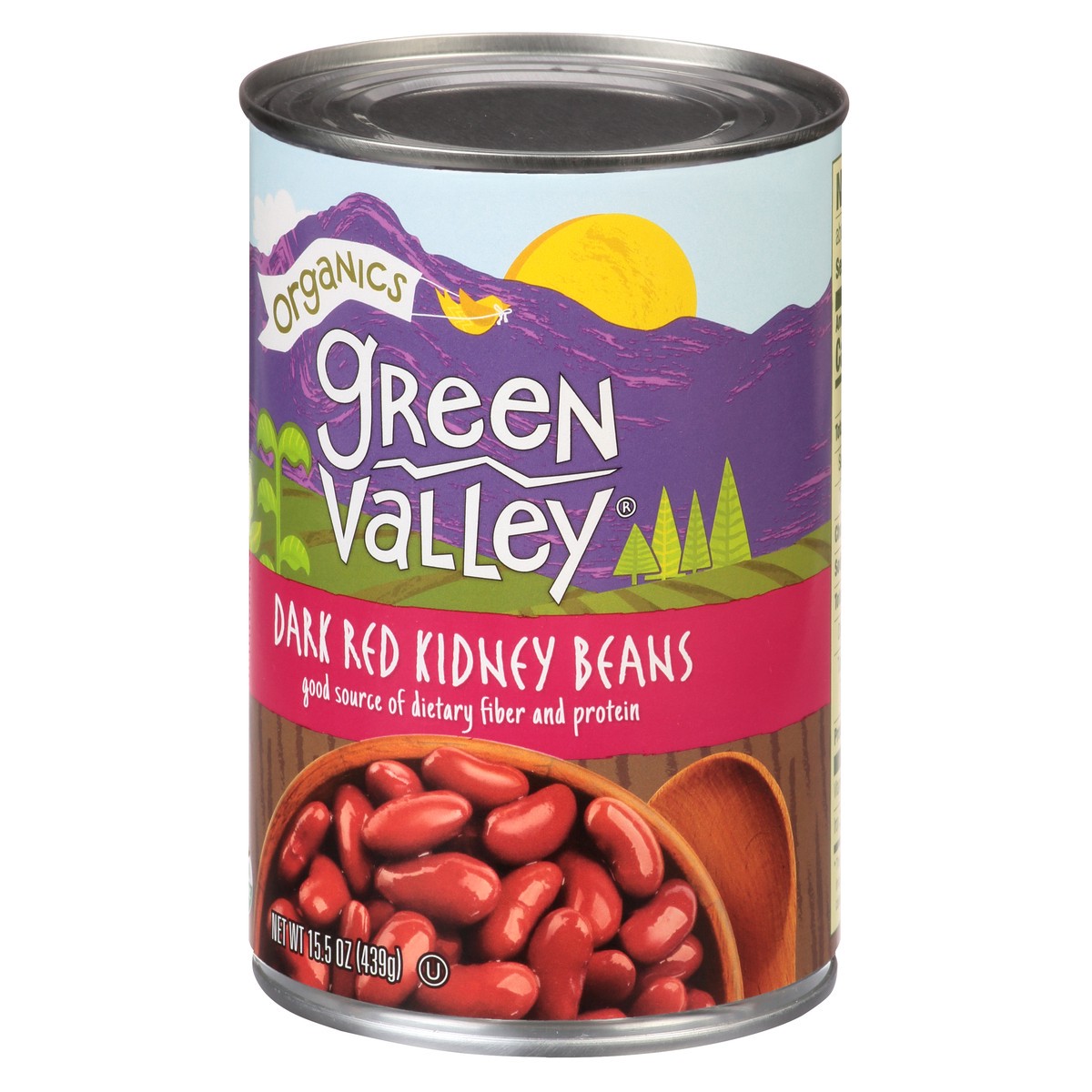 slide 4 of 9, Green Valley Organics Dark Red Kidney Beans, 15 oz