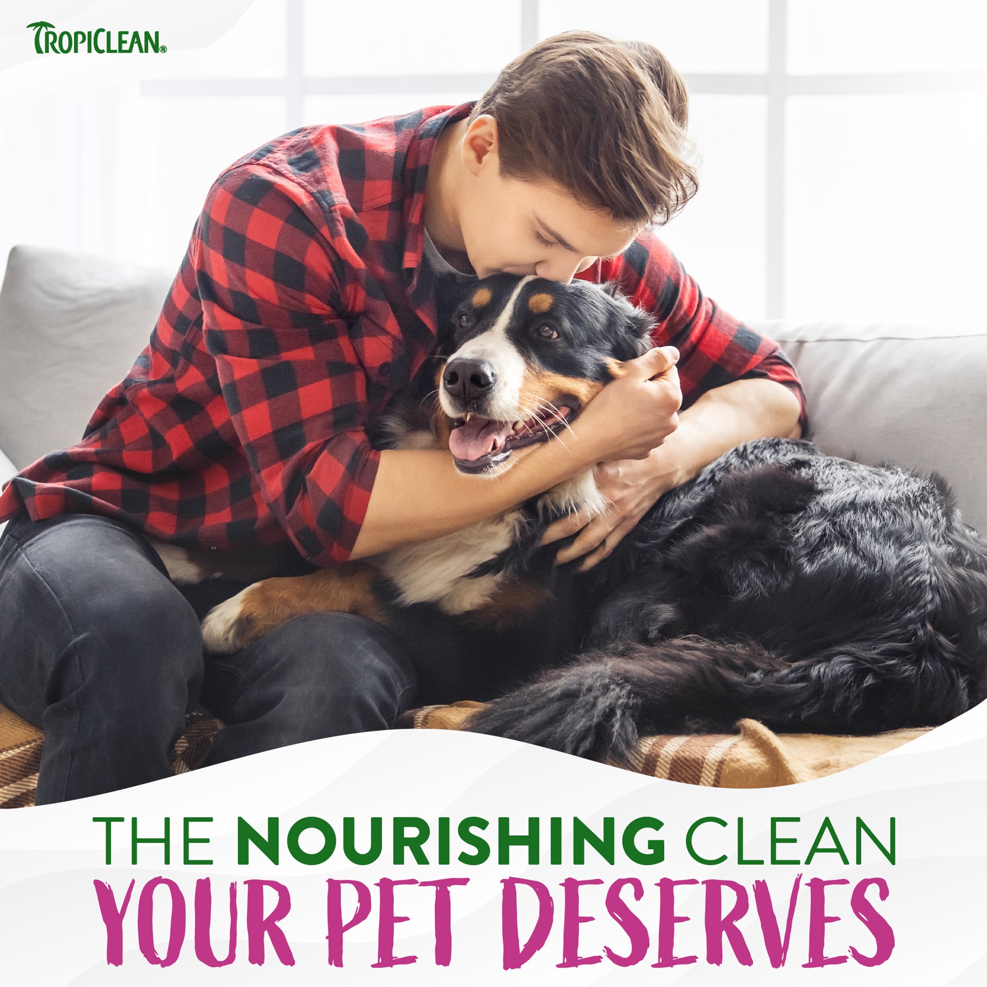 slide 4 of 10, TropiClean Deep Cleaning Pet Wipes, 100ct, 100 ct