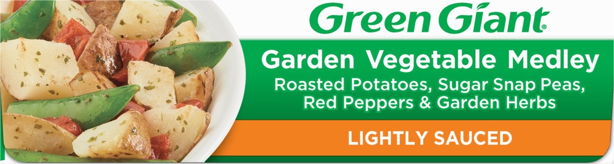 slide 9 of 9, Green Giant Simply Steam Sauced Veggies, Garden Vegetable Medley, Frozen, 8 oz, 8 oz