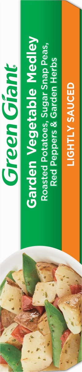 slide 8 of 9, Green Giant Simply Steam Sauced Veggies, Garden Vegetable Medley, Frozen, 8 oz, 8 oz