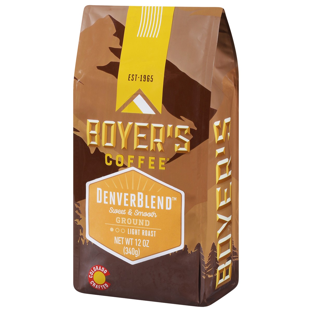 slide 8 of 13, Boyer's Light Roast Ground Denver Blend Coffee - 12 oz, 12 oz