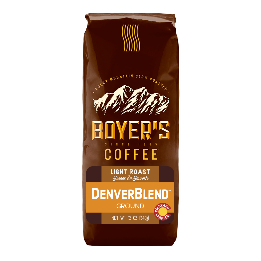 slide 1 of 1, Boyer's Denver Blend Ground Coffee, 12 oz