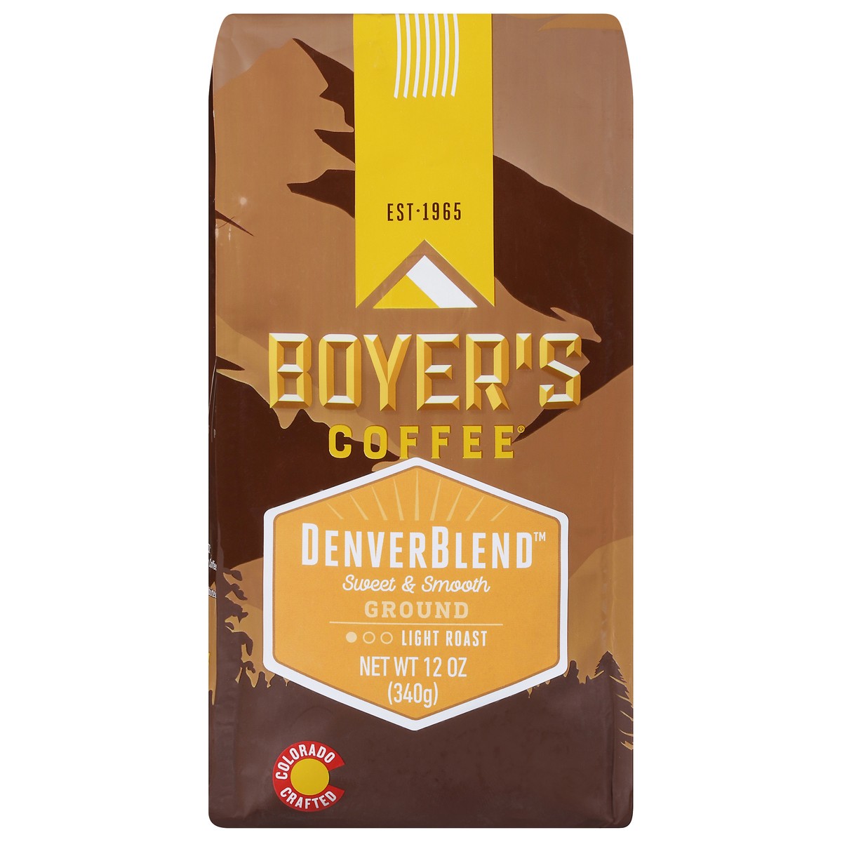 slide 9 of 13, Boyer's Light Roast Ground Denver Blend Coffee - 12 oz, 12 oz