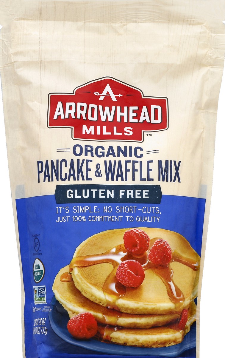 slide 5 of 6, Arrowhead Mills Pancake & Waffle Mix 26 oz, 26 oz