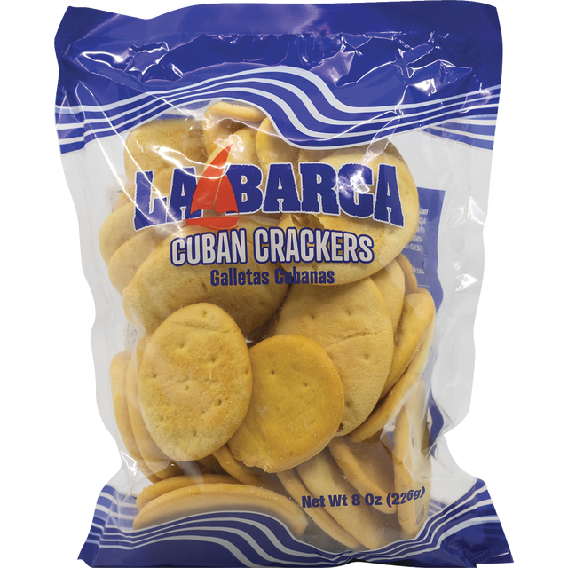 slide 1 of 1, La Barca Cuban Crackers 8 oz, 8 oz
