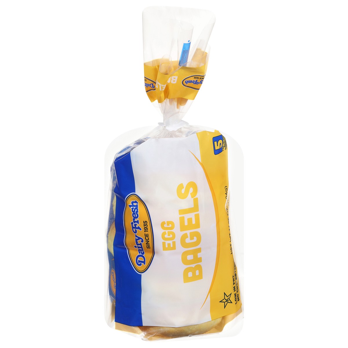 slide 3 of 14, Dairy Fresh Egg Bagels 5 ea, 5 ct