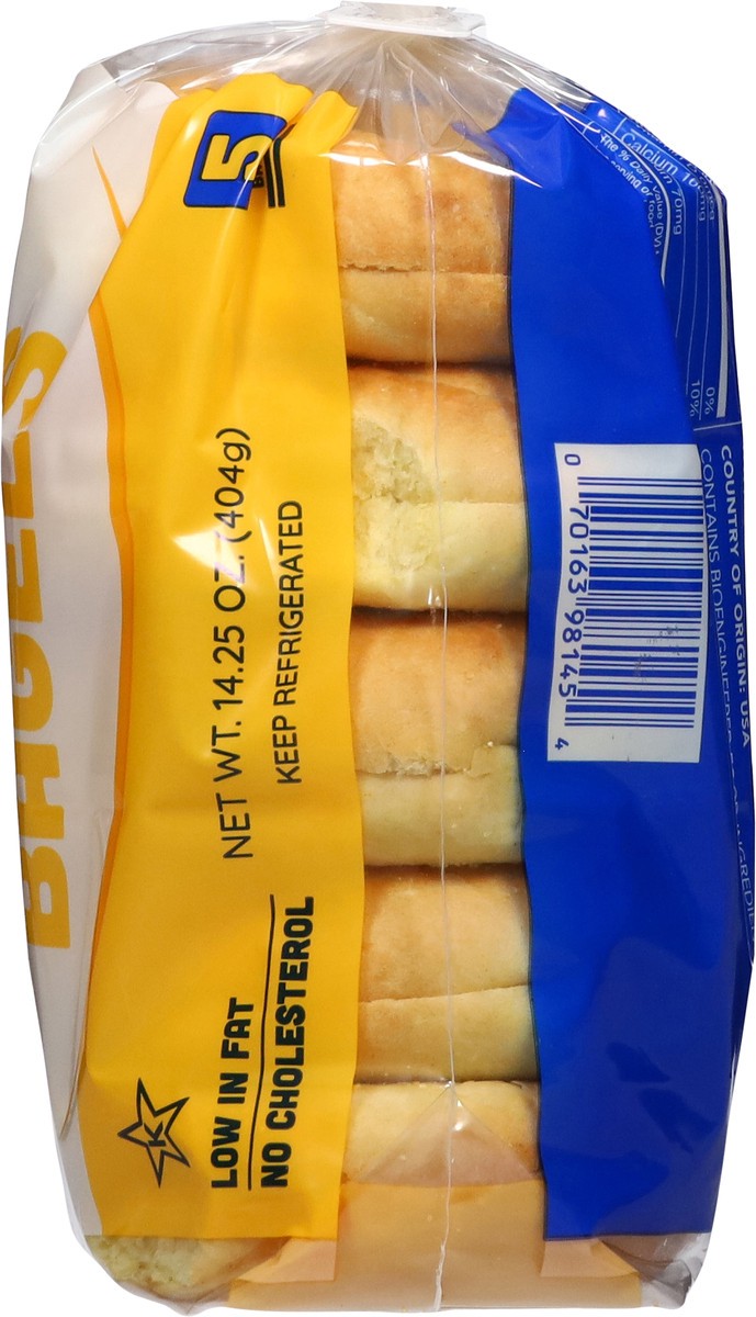 slide 9 of 14, Dairy Fresh Egg Bagels 5 ea, 5 ct