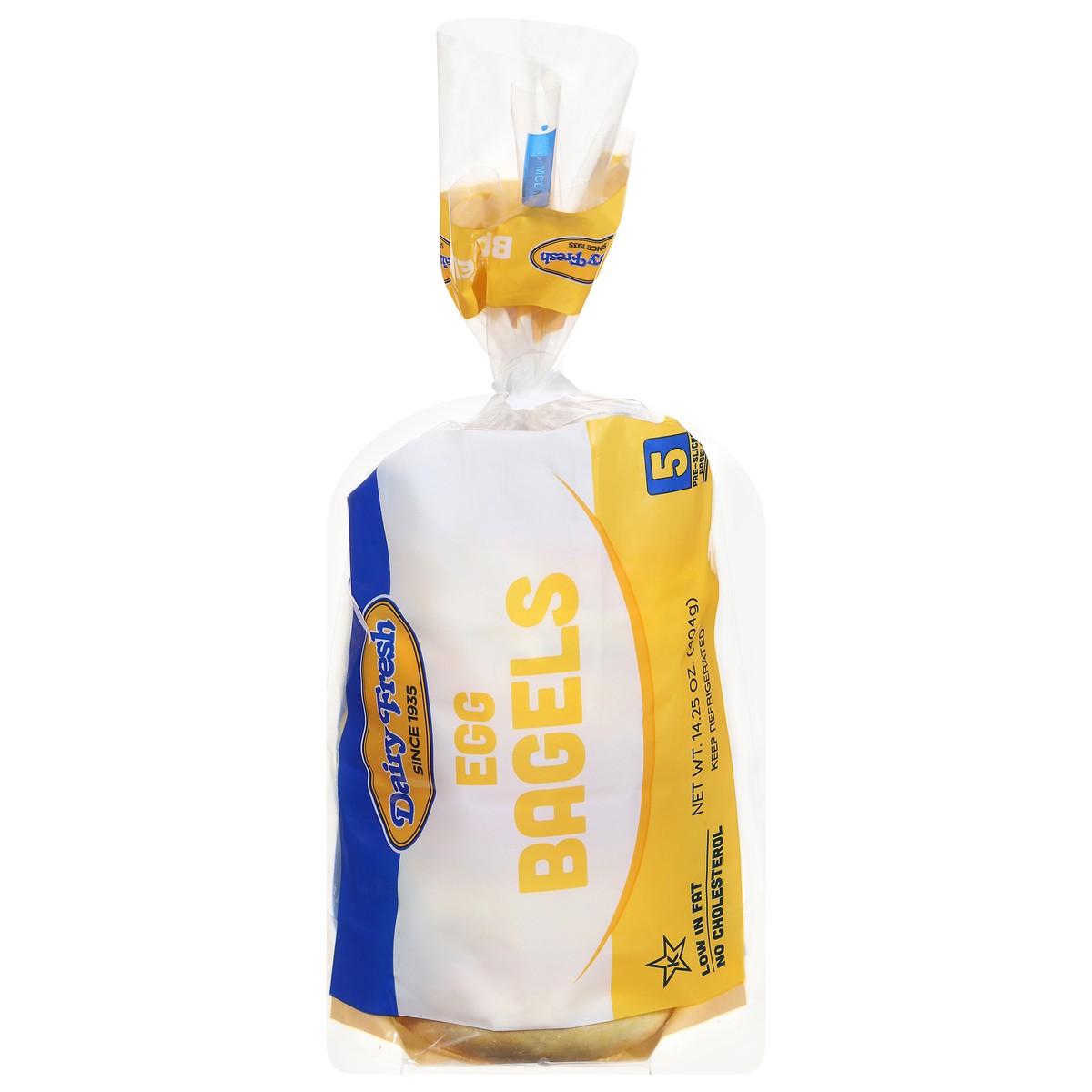 slide 12 of 14, Dairy Fresh Egg Bagels 5 ea, 5 ct