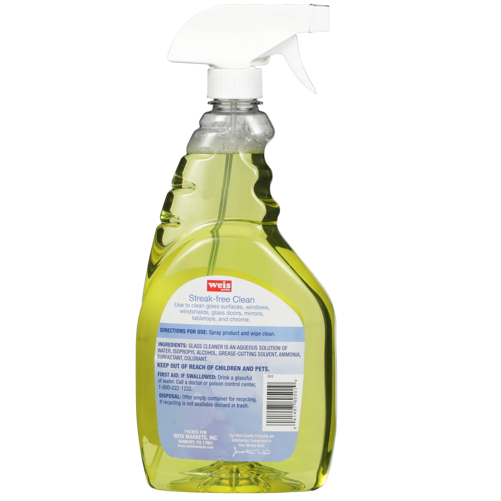 slide 4 of 6, Weis Quality Cleaner Glass & Surface, 32 fl oz