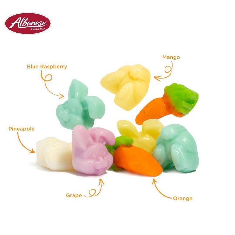 slide 2 of 4, Albanese Cottontail Gummi, 7 oz