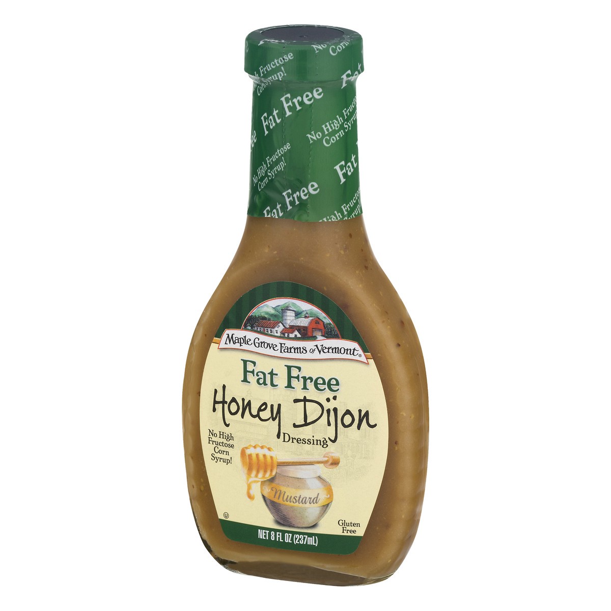 slide 3 of 9, Maple Grove Farms of Vermont Fat Free Honey Dijon Dressing 8 oz, 8 oz