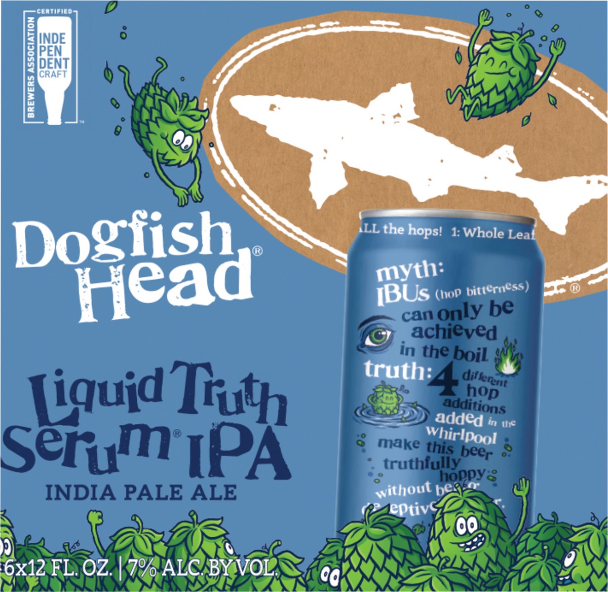 slide 4 of 8, Dogfish Head Liquid Truth Serum Ipa, 6 ct; 12 oz