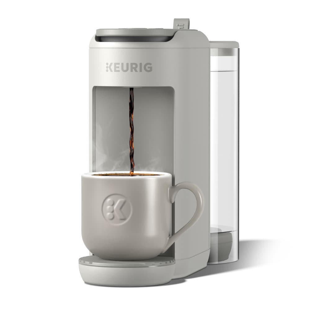 slide 1 of 1, Keurig K-Mini Plus Single-Serve K-Cup Coffee Maker - Warm Stone, 1 ct