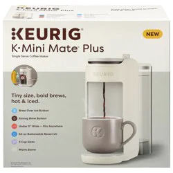 Keurig K-Mini Plus Single-Serve K-Cup Coffee Maker - Warm Stone