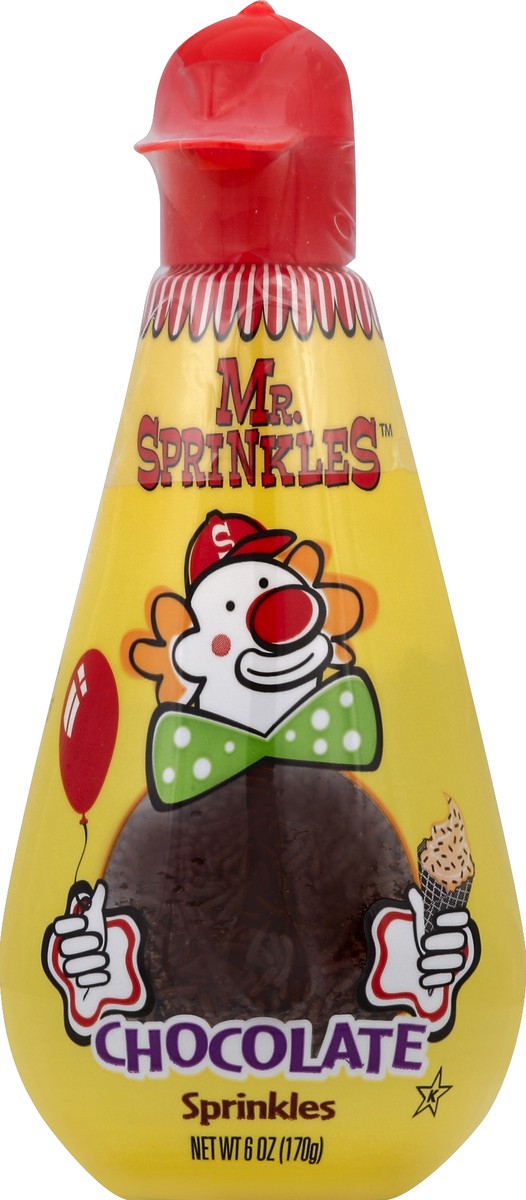slide 2 of 2, Mr. Sprinkles Sprinkles, Chocolate, 6 oz