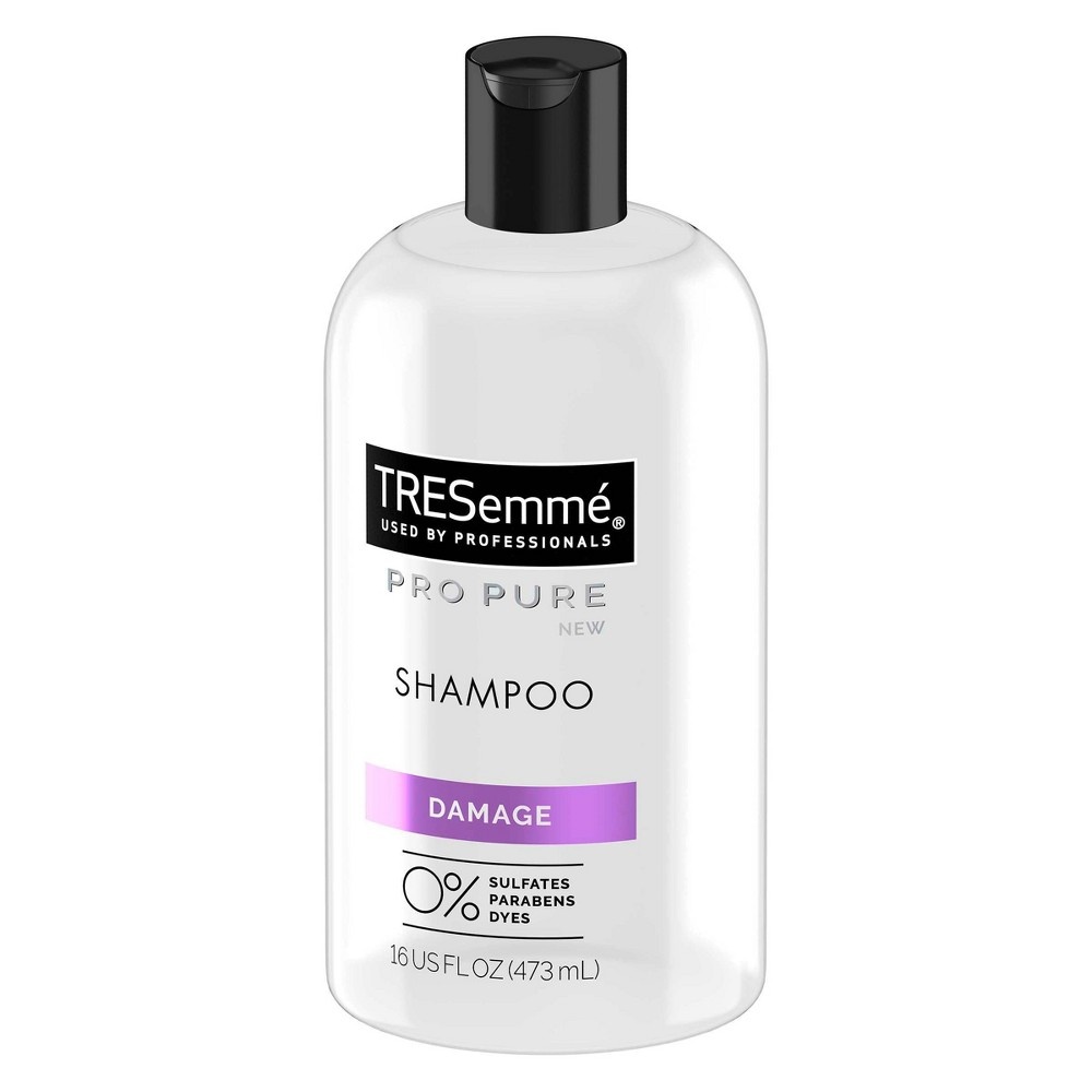 slide 4 of 7, TRESemmé Pro Pure Light Moisture Sulfate Free, Paraben Free, Dye Free Shampoo, 16 oz