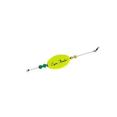 slide 1 of 1, Precision Tackle Yellow 2.5 inch Cajun Thunder, 2.5 in