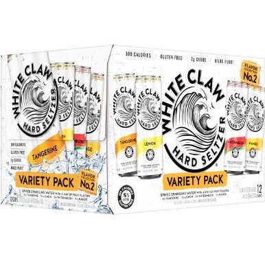 slide 1 of 1, White Claw Variety, 12 oz