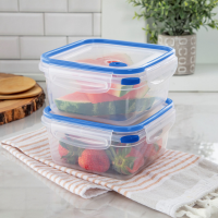 slide 19 of 21, Sterilite Ultra Seal 5.7 Square Blue, 1 ct