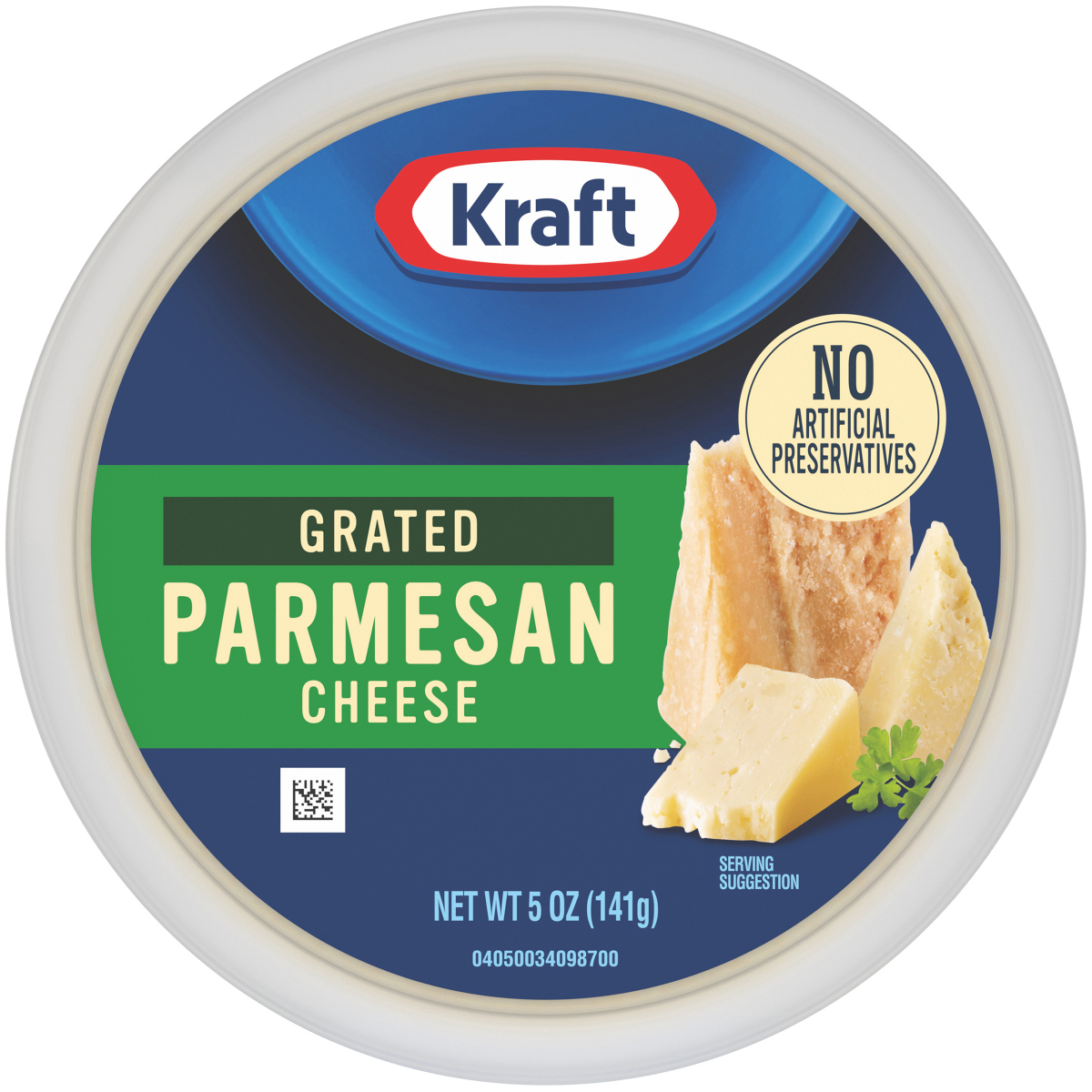 slide 6 of 6, Kraft Refrigerated Grated Parmesan Cheese, 5 oz Tub, 5 oz