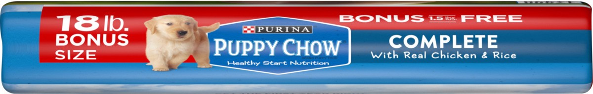 slide 9 of 11, Purina Puppy Chow Complete, 18 lb