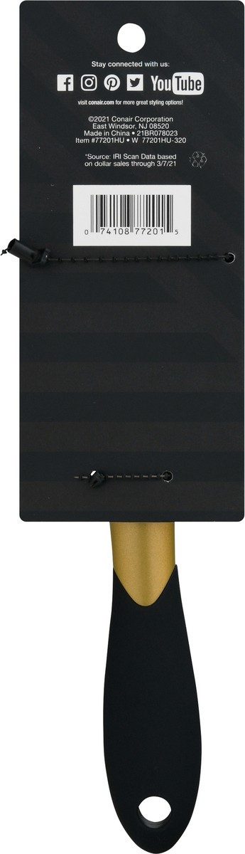 slide 7 of 9, Conair Base Velvet Touch Brush, 1 ct