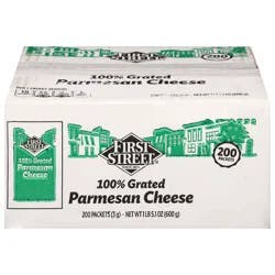 First Street Single Serv Parmesan Cheese Packets - 200 ct
