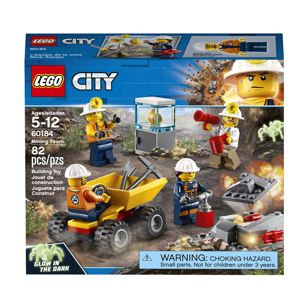 slide 1 of 1, LEGO City Mining Team 60184, 1 ct