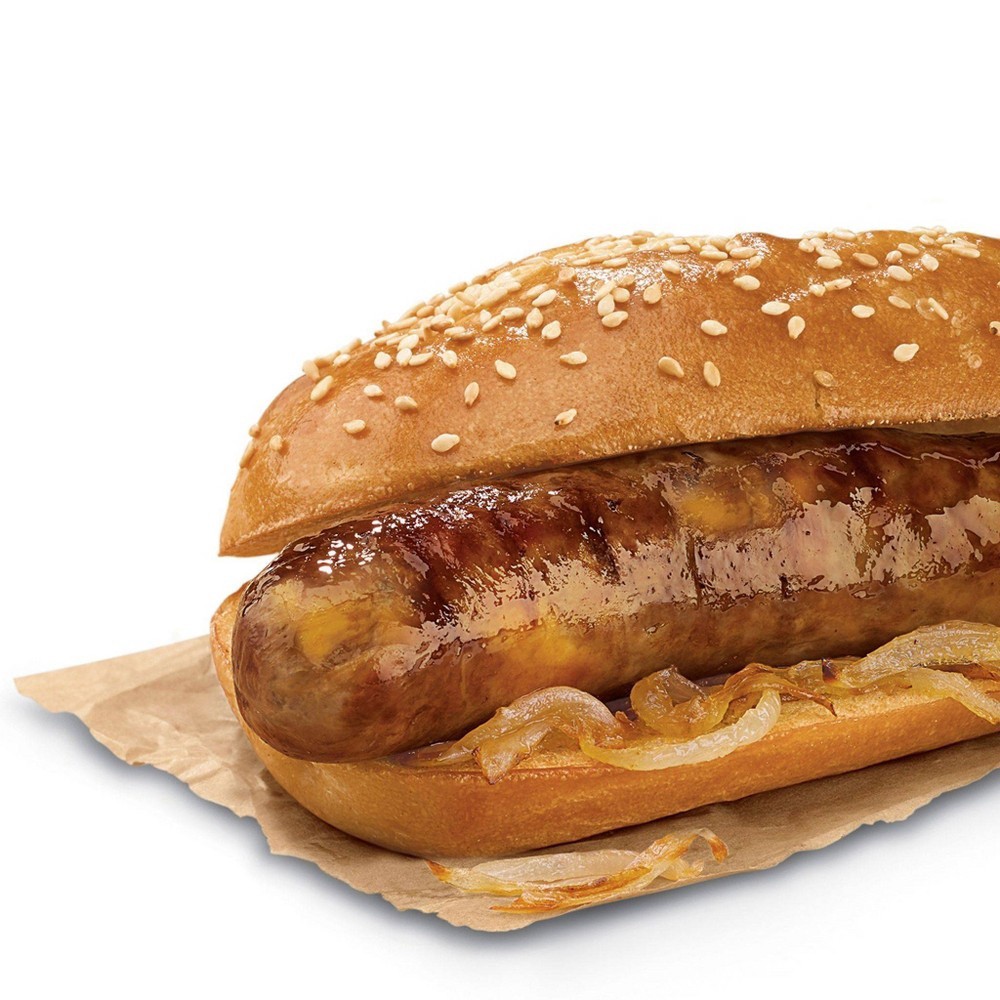 slide 2 of 4, Johnsonville Flame Grilled Cheddar Sausage, 14 oz