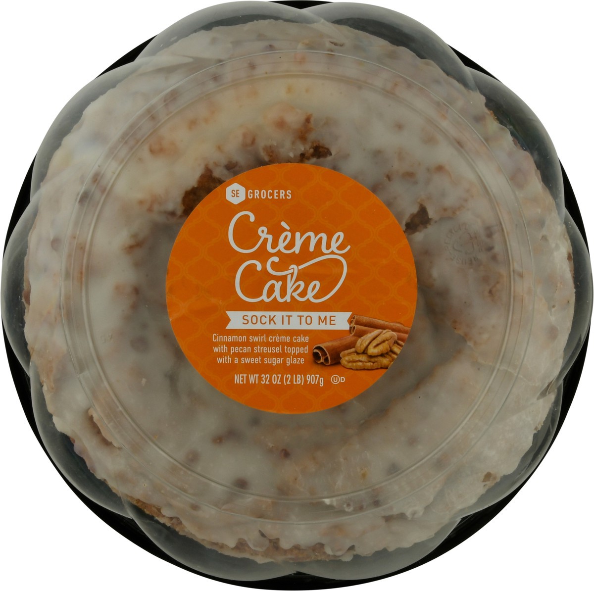 slide 8 of 14, Sock It To Me Creme Cake, 32 oz