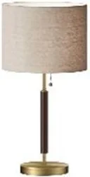 ROOM & RETREAT RR METAL & WOOD TABLE LAMP