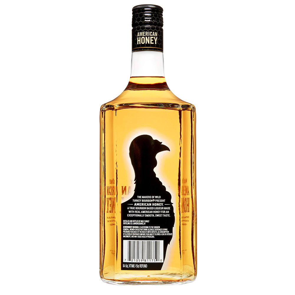 slide 1 of 2, Wild Turkey American Honey Kentucky Bourbon, 1.75L, 1.75 liter