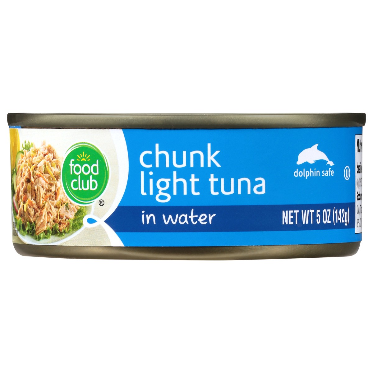 slide 17 of 19, Food Club Tuna, Chunk Light, In Water, 5 oz